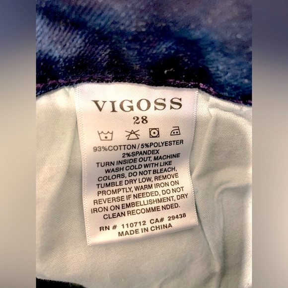 VIGOSS Ace Skinny High-Rise Skinny Jeans - Picture 4 of 4